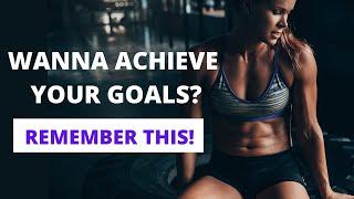 Vegan CrossFit Motivation - HOW TO ACHIEVE YOUR GOALS