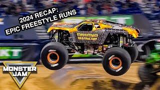 2024 Recap: Epic Freestyle Runs | Monster Jam