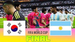 SOUTH KOREA vs ARGENTINA - Final FIFA World Cup 2026 | Full Match All Goals | Football Match