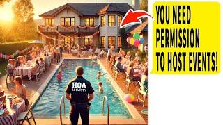 HOA Crashes My Private Event on My Own Estate! – They Forgot I’m Not in Their HOA!
