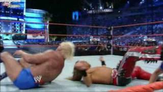Shawn Michaels Kicks Referee!!