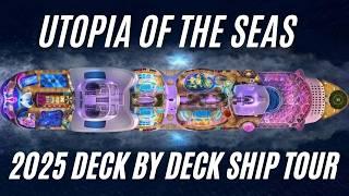 Utopia of The Seas Ship Tour - NEW for 2025 + MUST-KNOW tips!