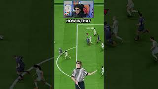 HOW IS THAT A PEN REF??? #eafc25 #fifa