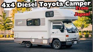 This Toyota Camroad 4WD Motorhome is SMALL but has it ALL | 1997 Camroad Champ by Ottoex