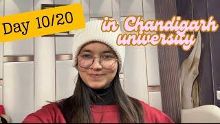 Day 10/20 in Chandigarh university || purchasing birthday gift for my father 