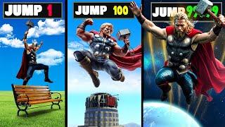 Every THOR Jumps MULTIPLIES In GTA 5