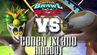 King Julien vs Dr. Blowhole III | Super Brawl Showdown v0.3.1b Full Match Gameplay