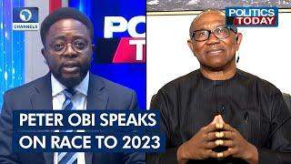 2023: Peter Obi Speaks On Insecurity, Replies Atiku | Politics Today