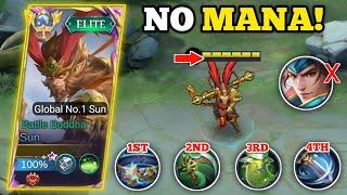 REASON WHY NO MANA SUN IS BACK TO META! (must watch) | SUN VS. ZILONG -MLBB