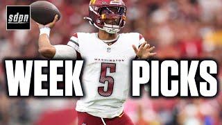 NFL Week 5 Picks, Best Bets & Against The Spread Selections | Drew & Stew