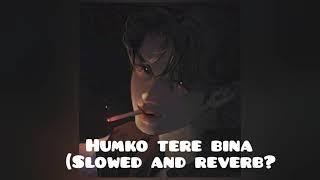 Humko tere bina(slowed and reverb)||Denny,Rahul Mishra,Kunaal Vermaa|| #brokenheart