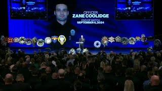 Procession, funeral for fallen Phoenix Officer Zane Coolidge held Wednesday