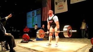 Vasil Gushterov  at Arnold Classic -Columbus,OH  Mar 5th,2010  Deadlift 335kg/738.5 lbs