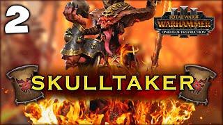 THE SKULL OF ALBERIC DE BORDELEAUX! Total War: Warhammer 3 - Skulltaker Campaign #2