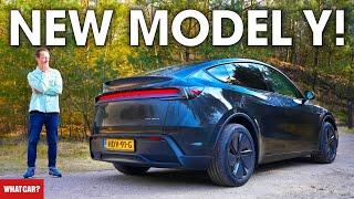 NEW Tesla Model Y REVIEW! – we drive this updated electric SUV | What Car?