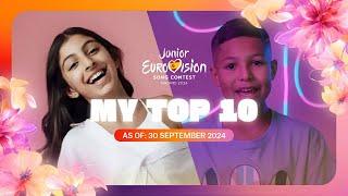 Junior Eurovision 2024: My Top 10 (+)