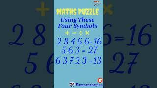 Maths Puzzle #shorts