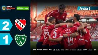 INDEPENDIENTE 2 - 1 SARMIENTO I Resumen del partido | #TorneoBetano Apertura 2025