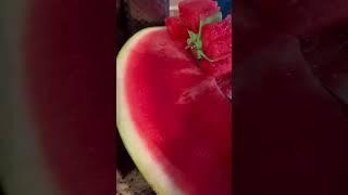 Easiest way to cut #watermelon!