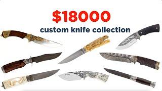 $18,000 Noblie Custom Knife Collection #customknife