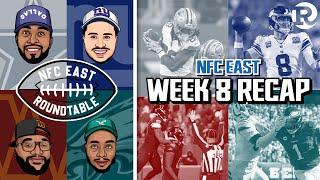 NFC East Roundtable | NFL Week 8 Recap