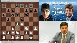 Peter Svidler analyses Firouzja - Carlsen, Wijk aan Zee 2020
