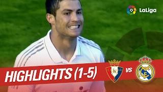 Highlights Osasuna vs Real Madrid (1-5) 2011/2012