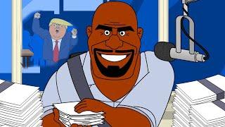 The Mailman vs Trump "Count it up" | Rap Cartoon