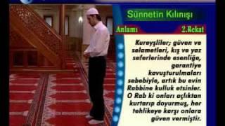 Namaz Öğretmeni Sabah sünnetinin namazının kılınışı.