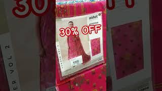 Nishat Linen Flat 30% OFF #nishatlinen #nisha #sale #shorts #youtube #shopping #2024 #lifewitharhama