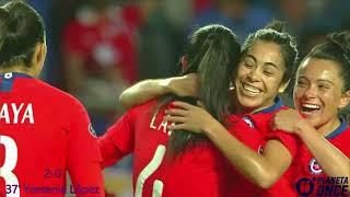 TODOS LOS GOLES DE CHILE ANTE PERÚ FEMENINO | Previa amistoso internacional Chile femenino #futfem