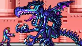 Metroid Fusion - All Bosses (No Damage)