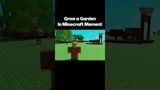Grow A Garden Steal Moment | Minecraft Roblox Meme