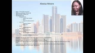 Student Alexius Moore bio Fall 21