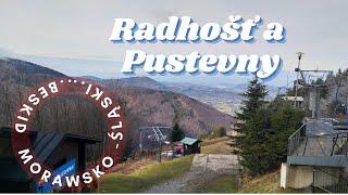 Radhost, Radegast and Pustevny. Silesian-Moravian Beskids.