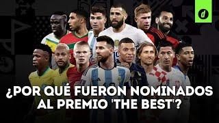 'THE BEST': ¿Cómo llegan los NOMINADOS al MEJOR JUGADOR DEL MUNDO 2022?