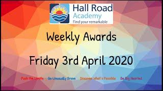 Hall Road Academy Friday Assembly - Friday 3rd April