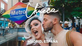 CHUECA, the LGBTQ+ neighborhood of Madrid, with SUPREMME DELUXE (Drag Race Spain)