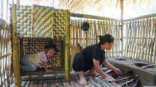 FULL VIDEO: 500 Busy Days of Construction - 16-Year-Old Single Mother Builds a Bamboo House Alone