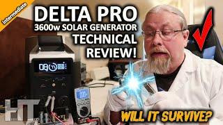 EcoFlow DELTA PRO Solar Generator 3600w Battery Power Station FULL TECHNICAL REVIEW
