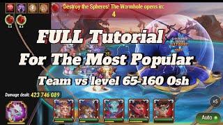 What is The Best Osh team in Asgard Guild Raid? Hero Wars: Dominion Era Seymour 4k