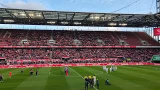 1. FC Köln vs. SC Freiburg: Gänsehaut-Moment FC-Hymne