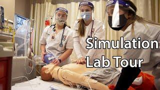 Tour the nursing simulation lab at UJ