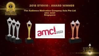 amc asia! wins in the 2018 Asia-Pacific Stevie® Awards