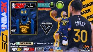 Released! NBA2K25 JUMPMAN 17 ⭕ STEPH CURRY EDITION | with MOD MENU + MORE ROSTER | NBA • FIBA • PBA