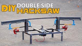 Automatic Double Hacksaw Project | Mechanical Projects Ideas