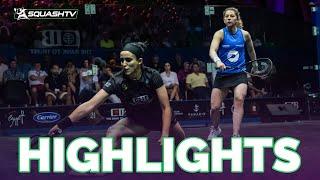 "She's on a Rampage" | Kennedy v El Tayeb | El Gouna International Squash Open 2024 | QF HIGHLIGHTS