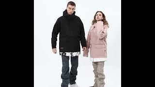 Women's Unisex Gsou Snow Mission Complete Winter Parka Snowboard Jacket