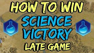 How to Win a Science Victory ON DEITY - Late Game - Civilization 6 Tutorial - New Frontier Pass