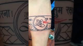 Shree Ram Band Tattoo | XPOSE TATTOOS JAIPUR | #ink #tattooing #tattoo #jaipur #india #shorts